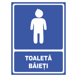 indicator toaleta barbati